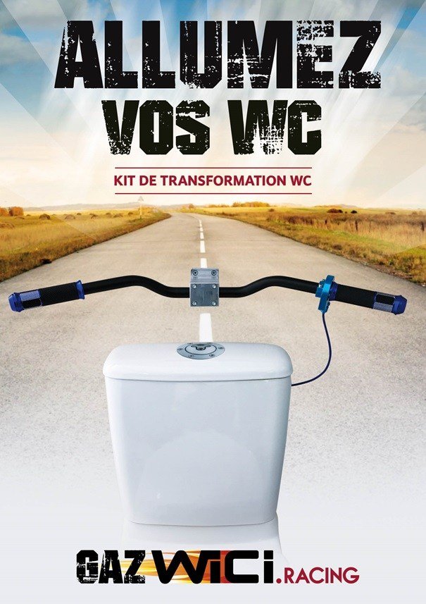 Gaz WiCi kit de transformation pour WC